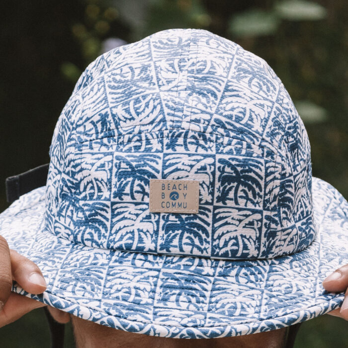 The Leisure coco Blue Bucket Hat